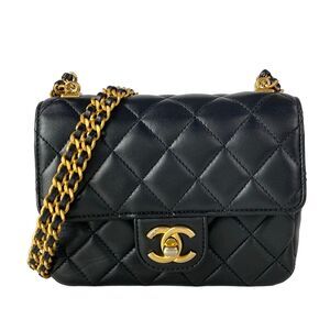 Chanel Mini Matelasse Shoulder Bag AS3442